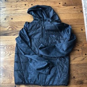 Under Armor black jacket, never worn